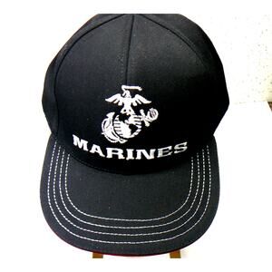 Union Made Marines Logo Snapback Cap/Hat NWOT